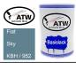 Preview: Fiat, Sky, KBH / 952: 500ml Lackdose, von ATW Autoteile West.